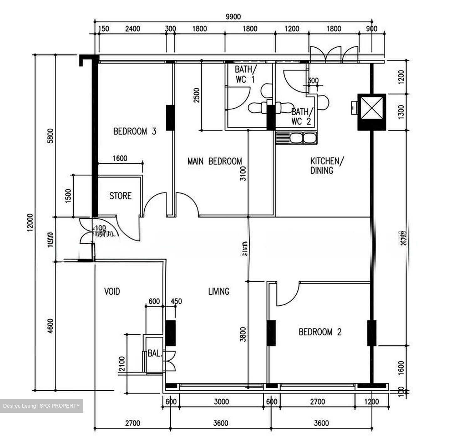 Blk 419 Hougang Avenue 8 (Hougang), HDB 4 Rooms #577830041